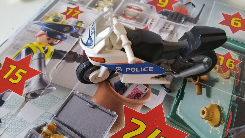 Polizeimotorrad