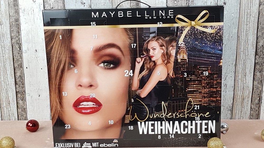 Maybelline Adventskalender